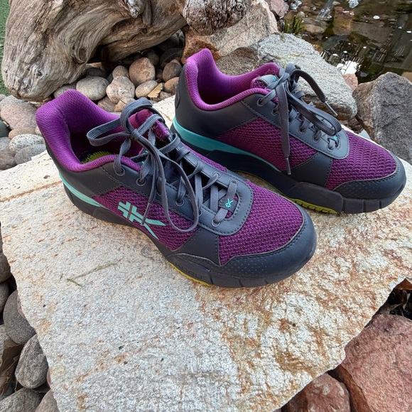KURU Shoes - KURU Quantum 2 Womens 10.5 Walking Shoes Purple Black Comfort Sneaker EU42